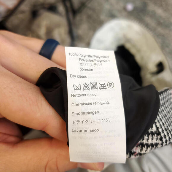 J. Crew Black and White Plaid Pants - Picture 3 of 12